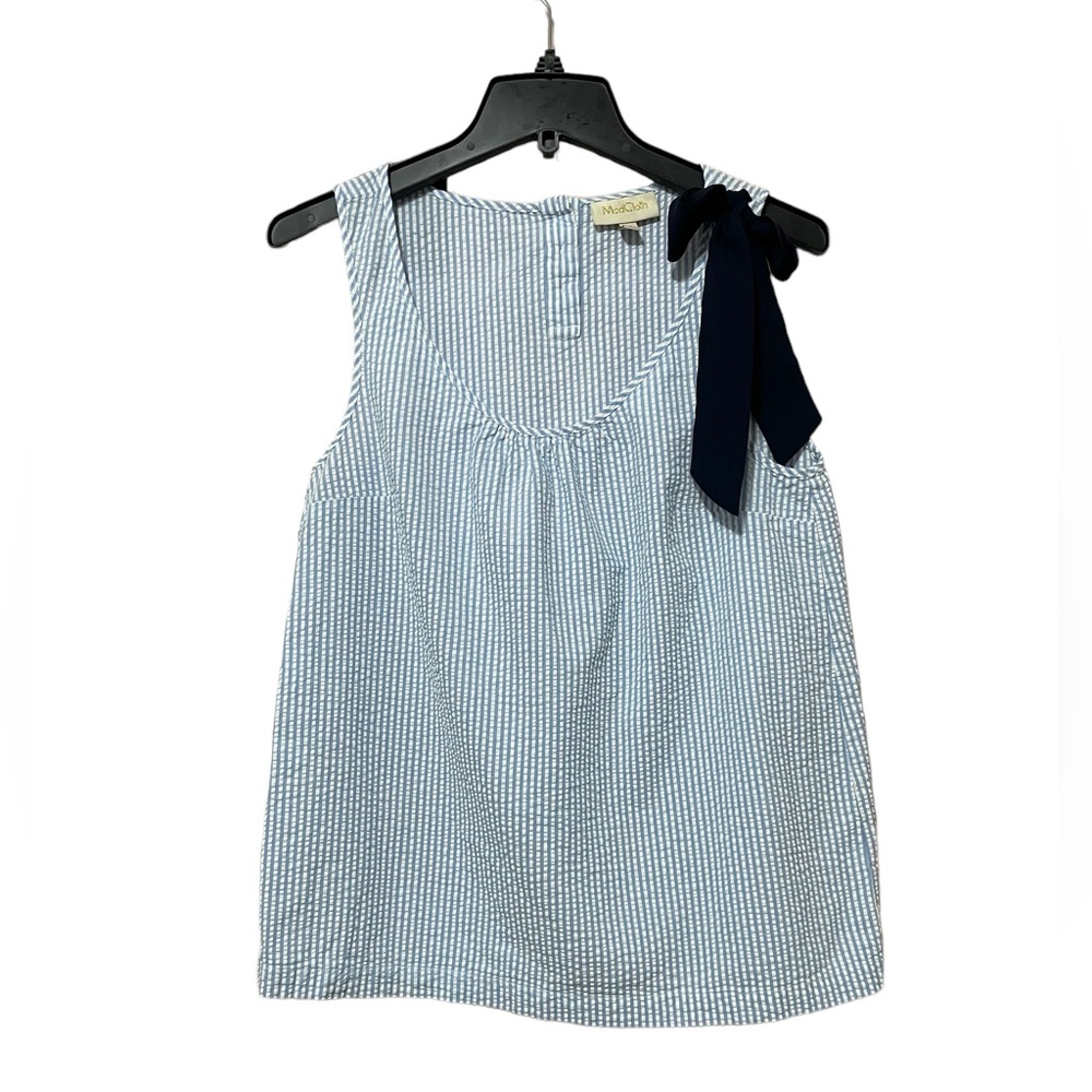 Modcloth Striped Tank Top with Black Bow